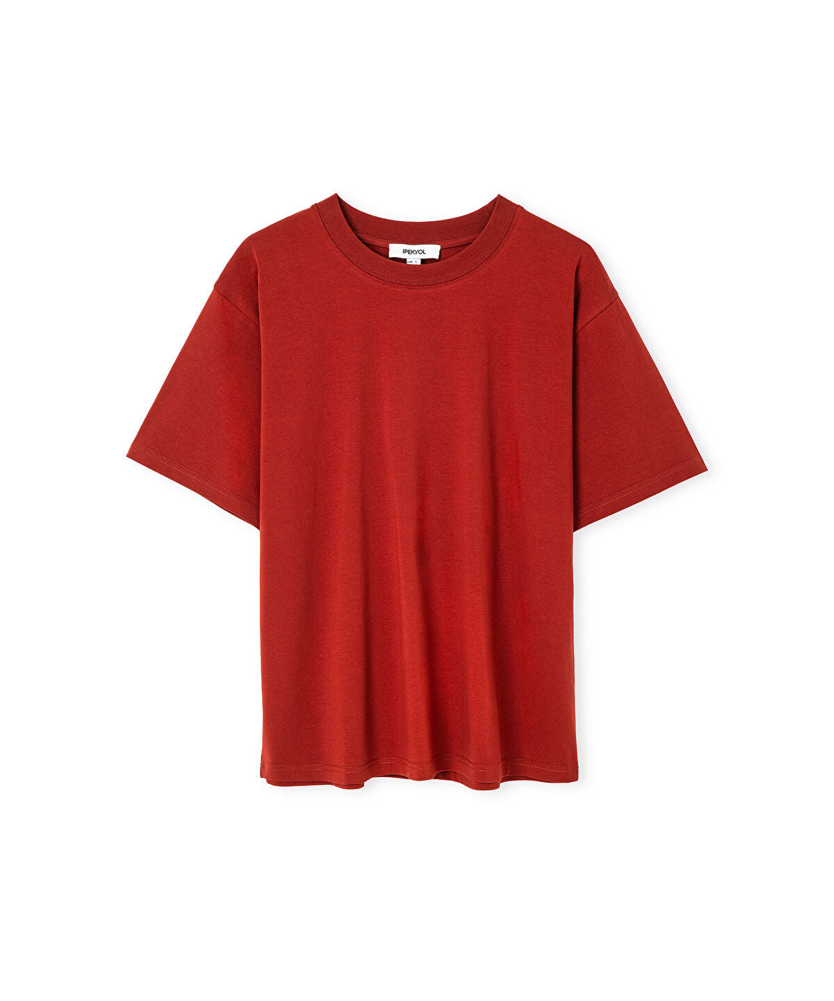Zoomed Crew Neck Basic T-Shirt
