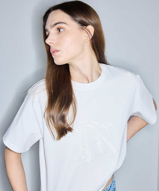 Monogram Embroidered T-Shirt