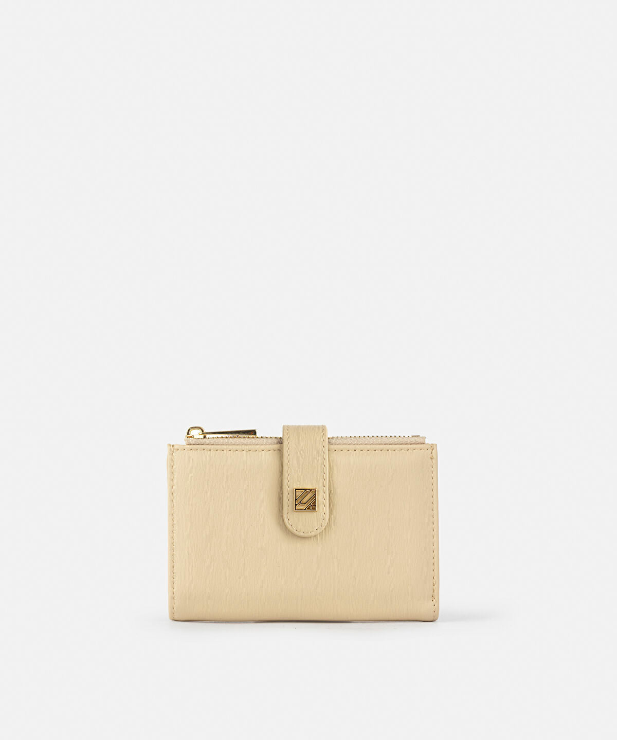 Zoomed Monogram Buckle Wallet