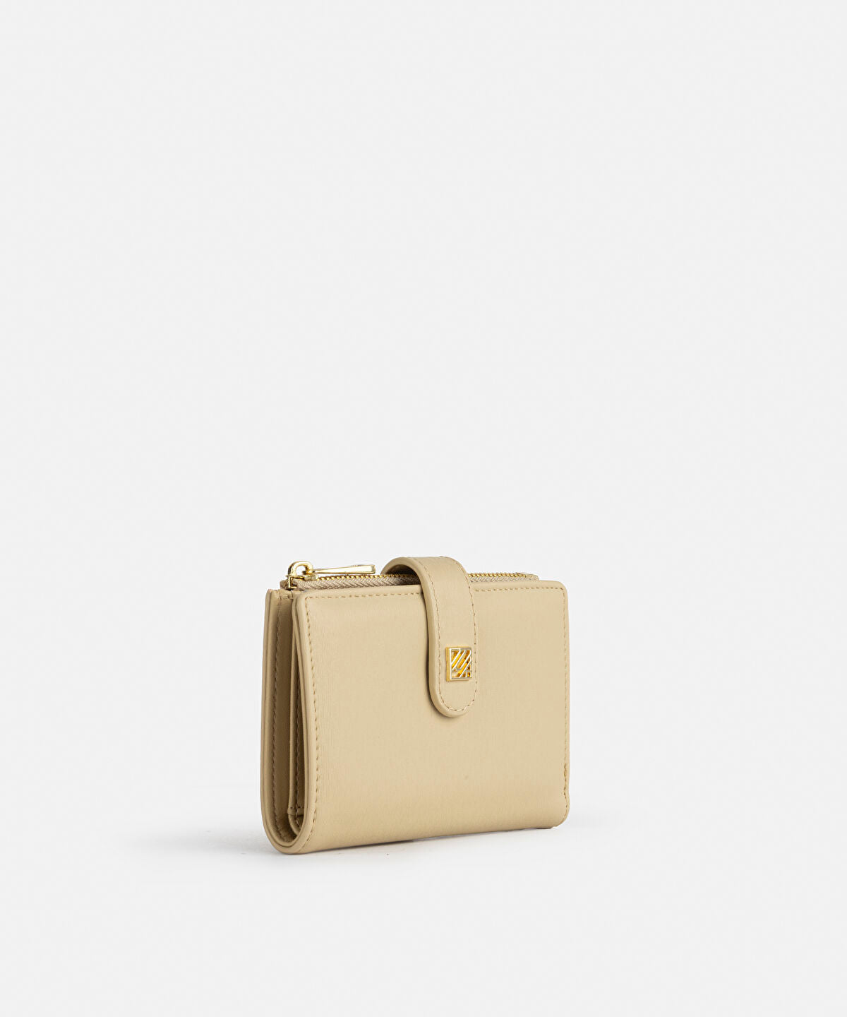 Zoomed Monogram Buckle Wallet