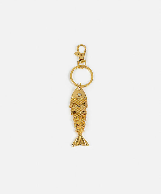 Textured Fish Keychain