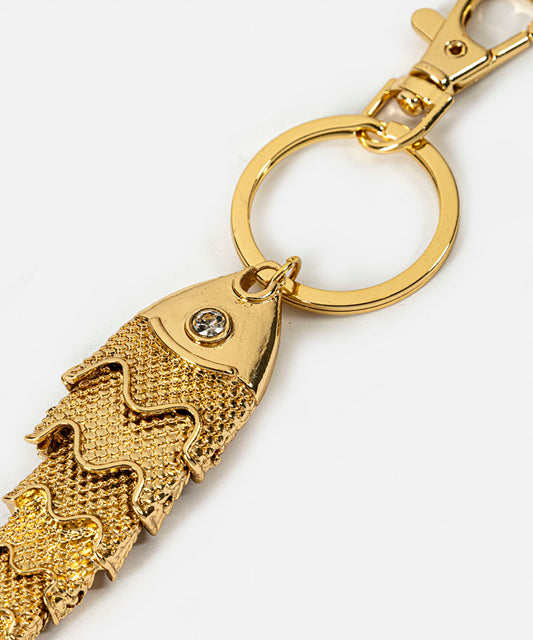 Textured Fish Keychain