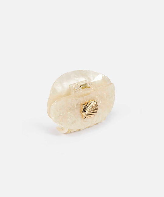 Seashell Detail Hair Clip