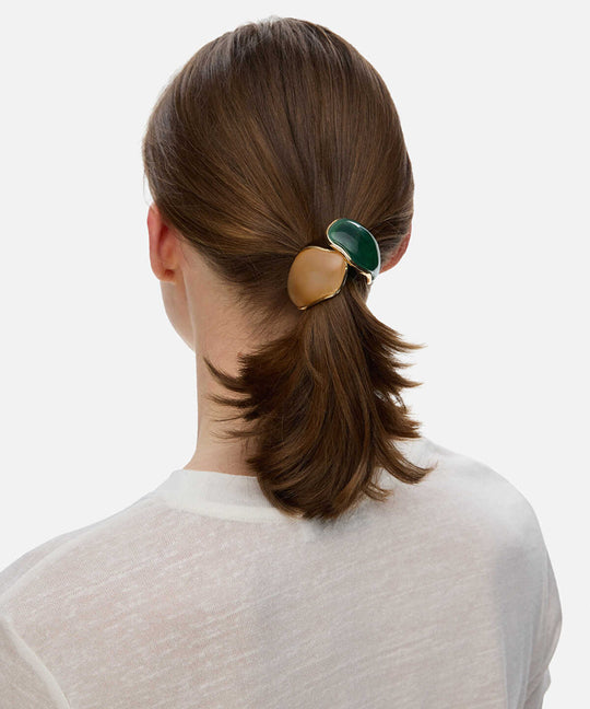 Contrast Stone Hair Fastener