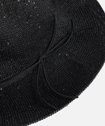 Sequin Embellished Hat