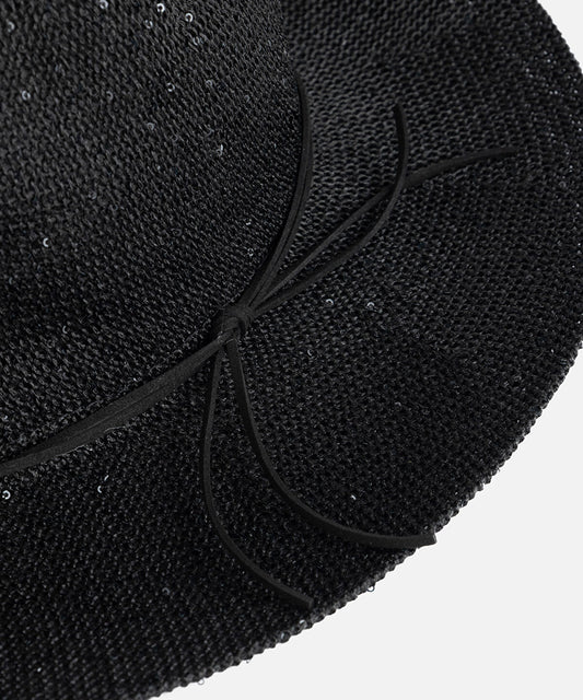 Sequin Embellished Hat