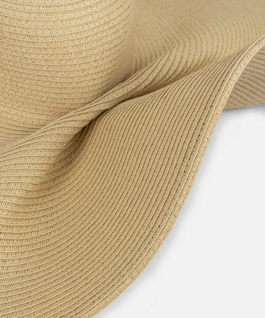 Straw Effect Maxi Hat