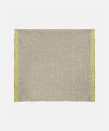 Color-Block Linen Scarf