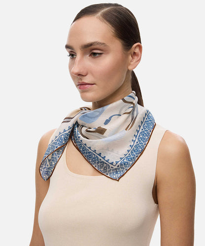 Printed Silk Scarf