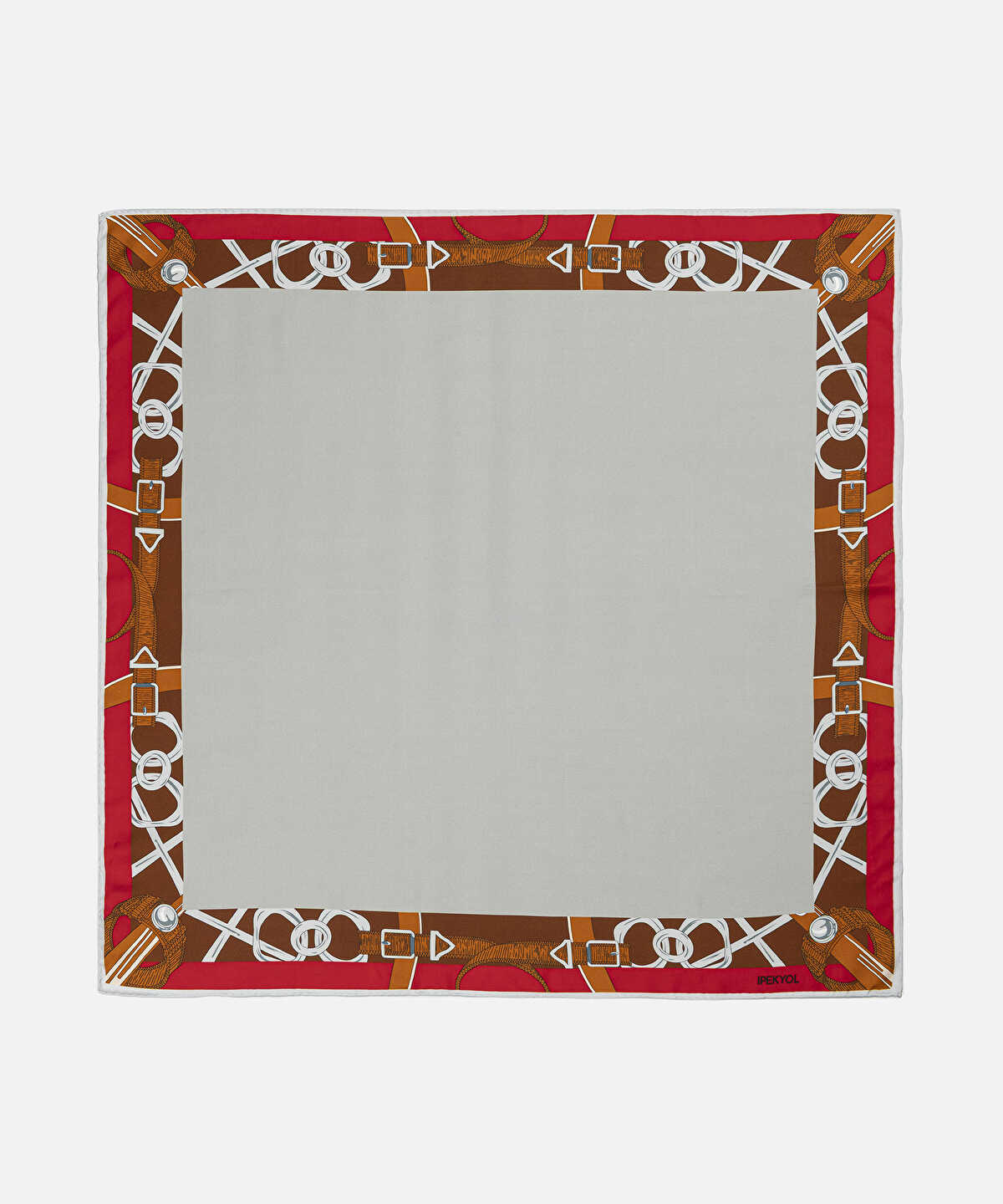 Zoomed Printed Silk Scarf