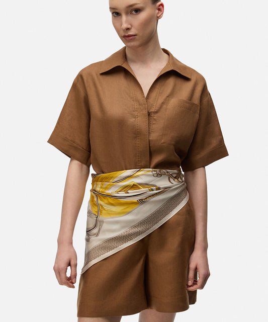 Printed Silk Scarf