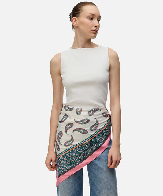 Paisley Print Scarf