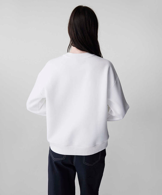 Embellished Scuba Sweatshirt