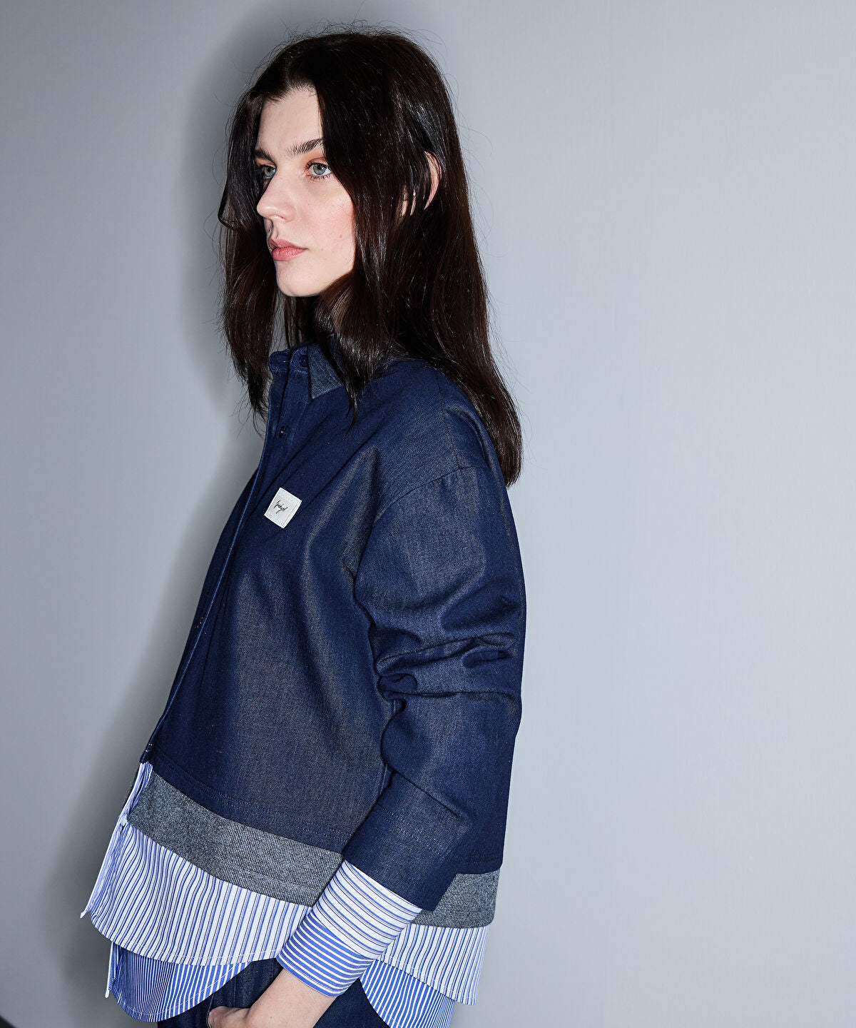 Layered-Effect Sweatshirt