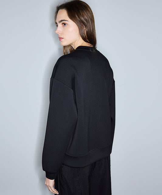 Floral Applique Sweatshirt