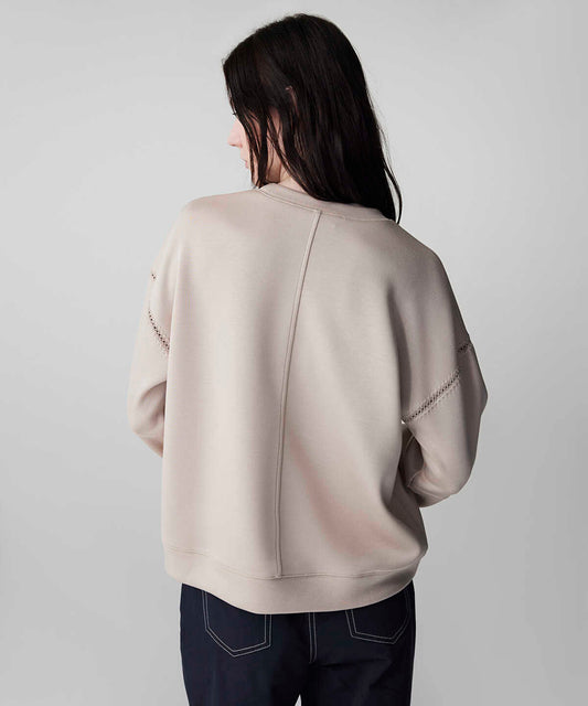 Floral Applique Sweatshirt