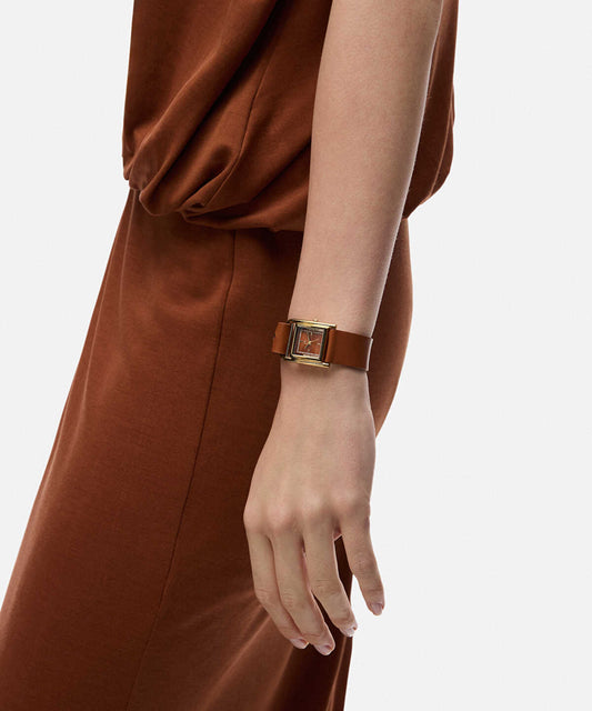 Rhinestone Embellished Watch