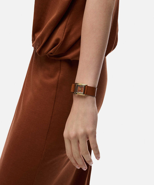 Rhinestone Embellished Watch