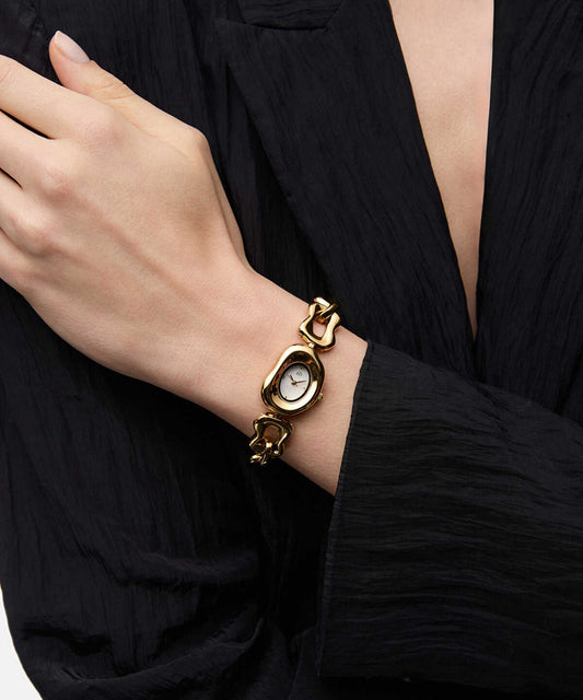 Multi-Piece Metal Strap Watch