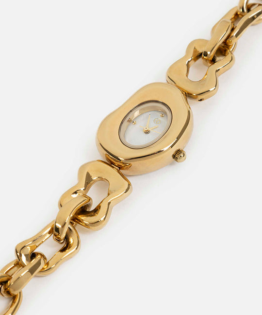 Multi-Piece Metal Strap Watch