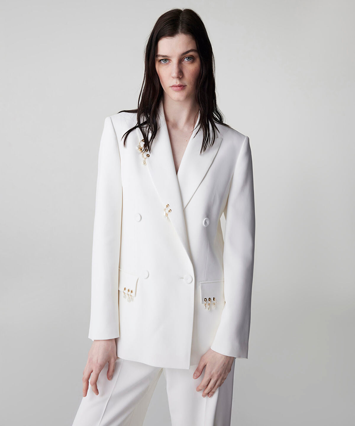 Zoomed Embellished Blazer