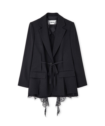 Lace Applique Blazer