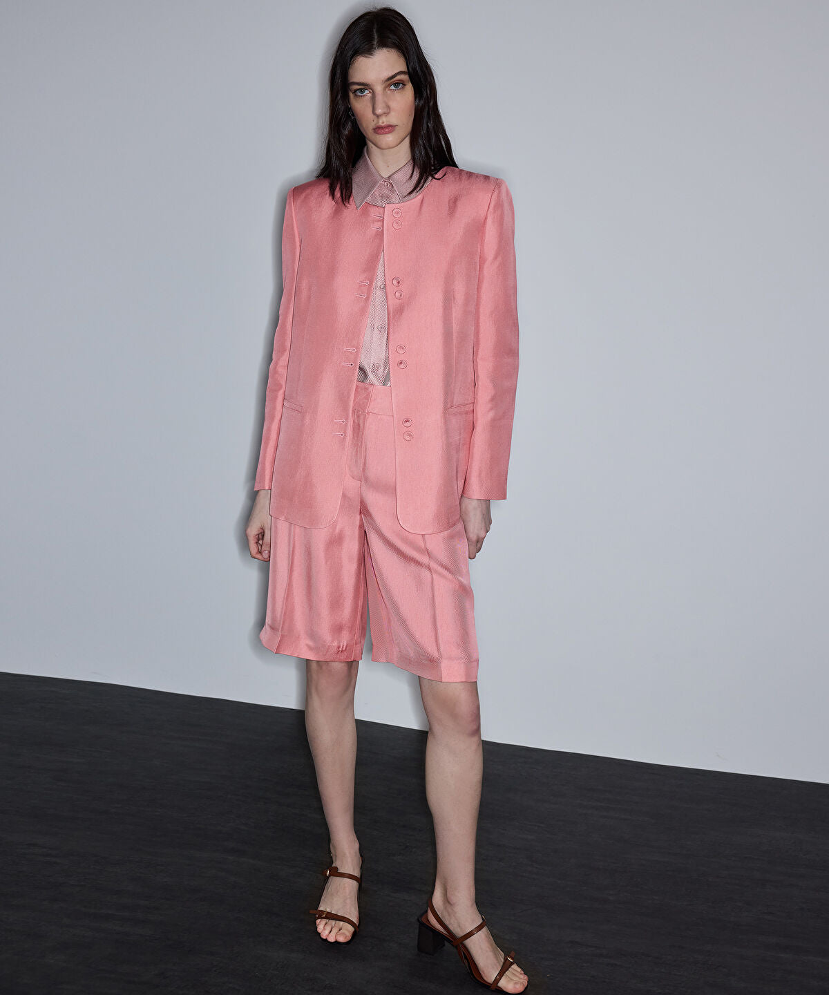 Zoomed Layered Blazer 
