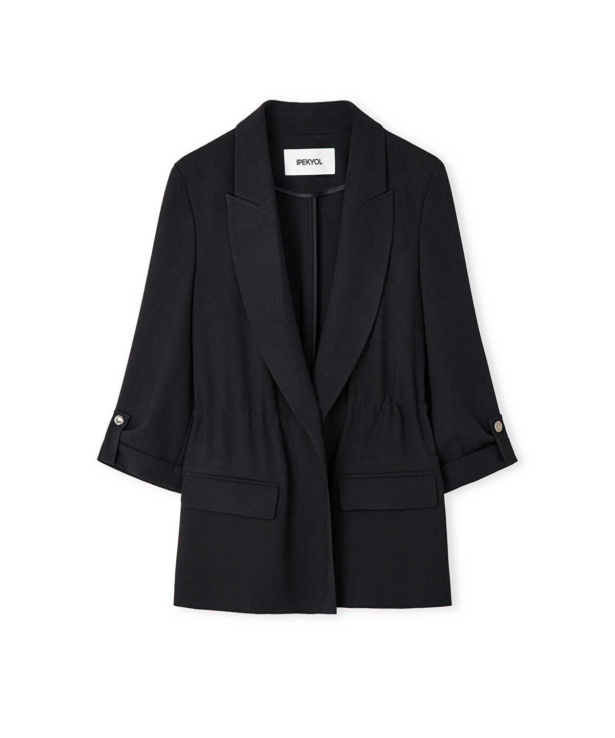 Zoomed Tie Waist Blazer 