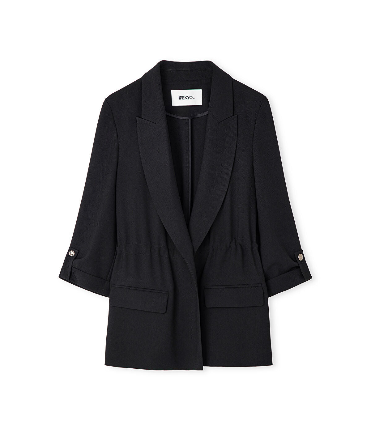 Zoomed Tie Waist Blazer 