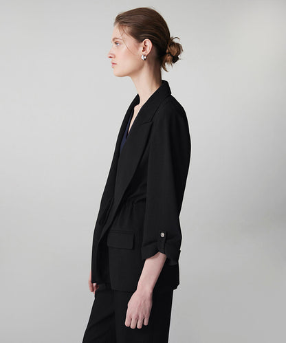 Tie Waist Blazer 