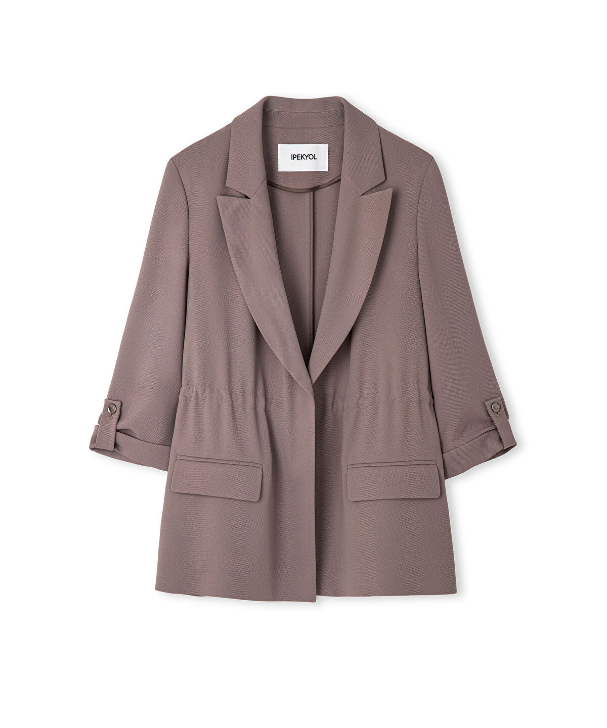 Zoomed Tie Waist Blazer 