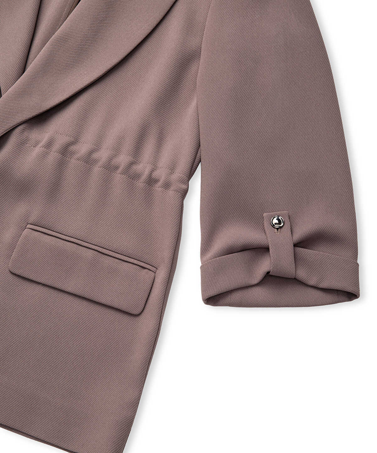 Zoomed Tie Waist Blazer 