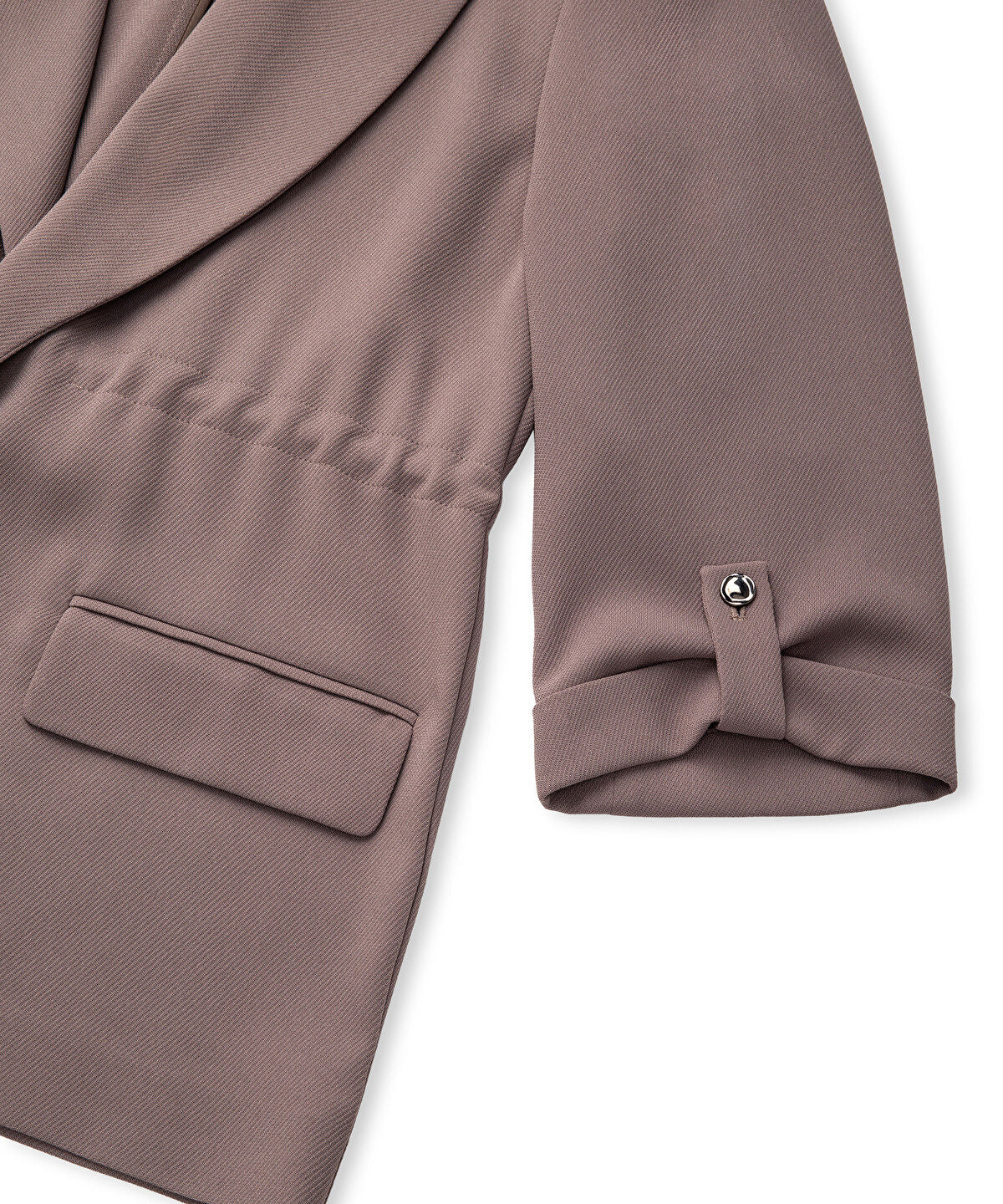 Zoomed Tie Waist Blazer 