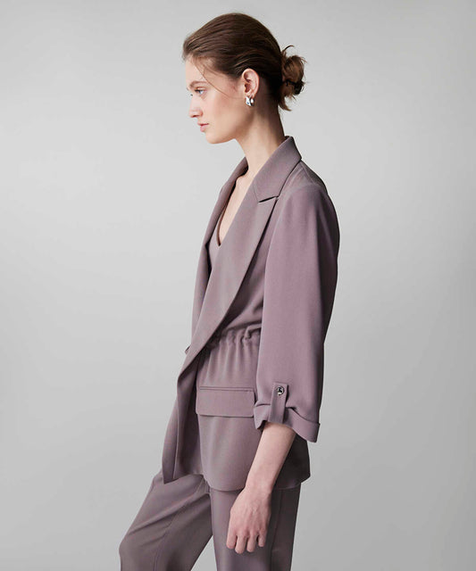Tie Waist Blazer 