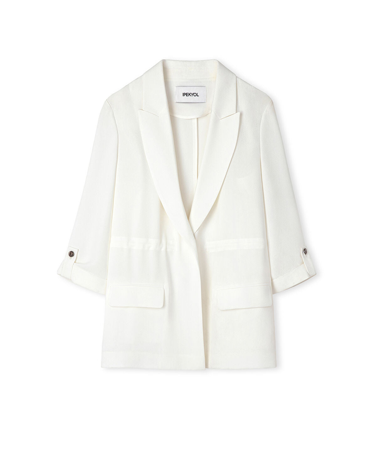 Zoomed Tie Waist Blazer 