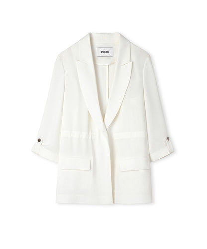 Tie Waist Blazer 