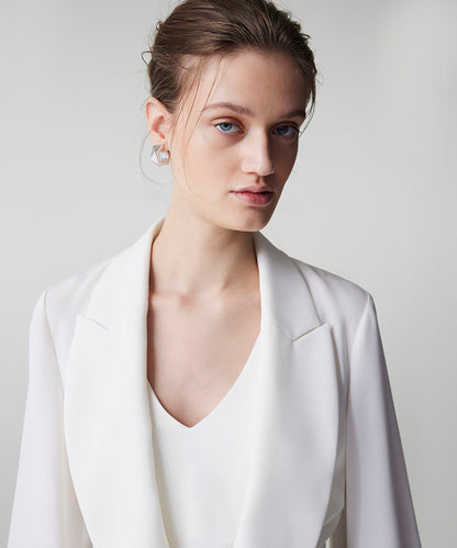 Tie Waist Blazer 