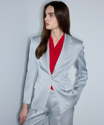 Waist-Accented Blazer