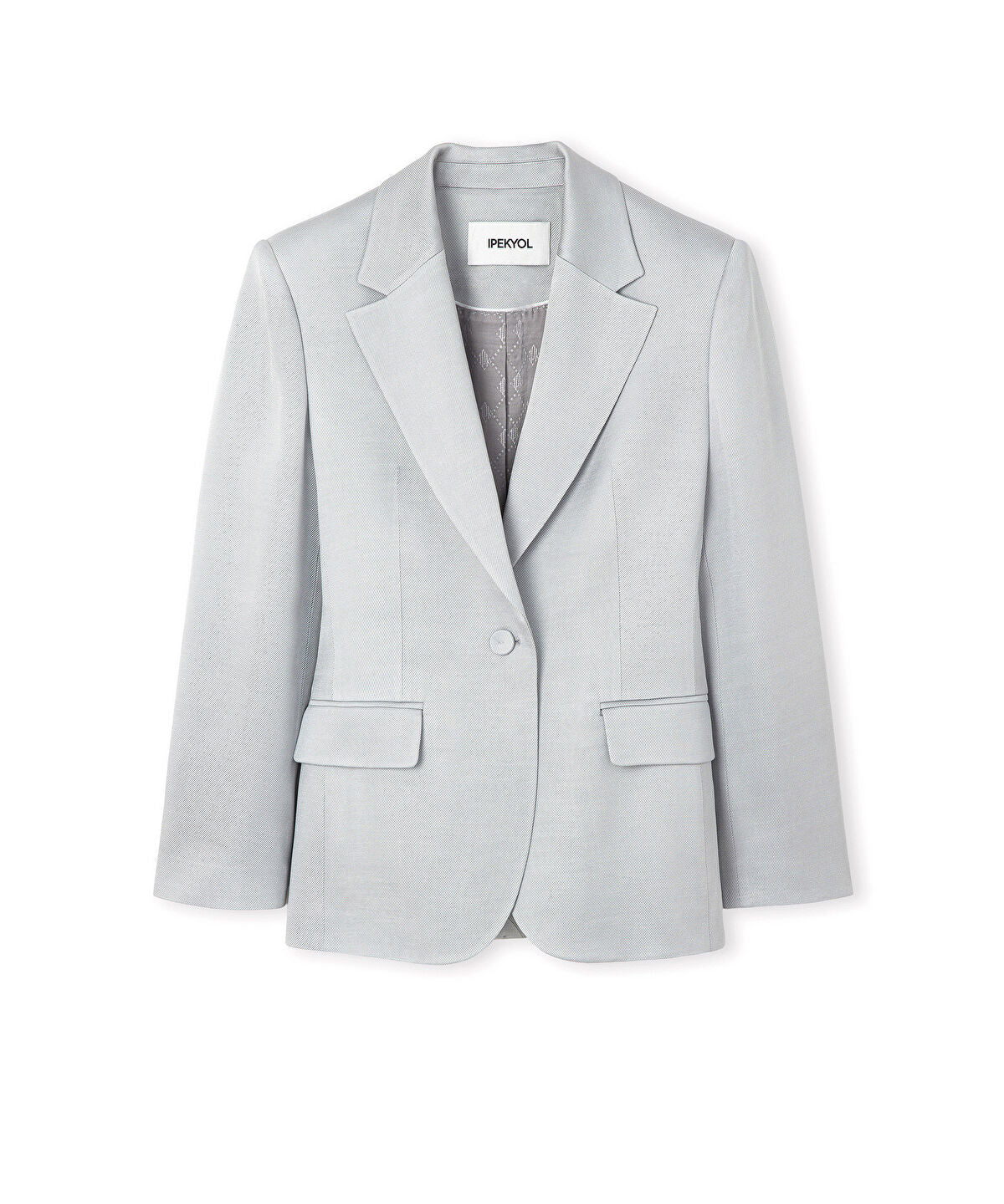 Zoomed Waist-Accented Blazer