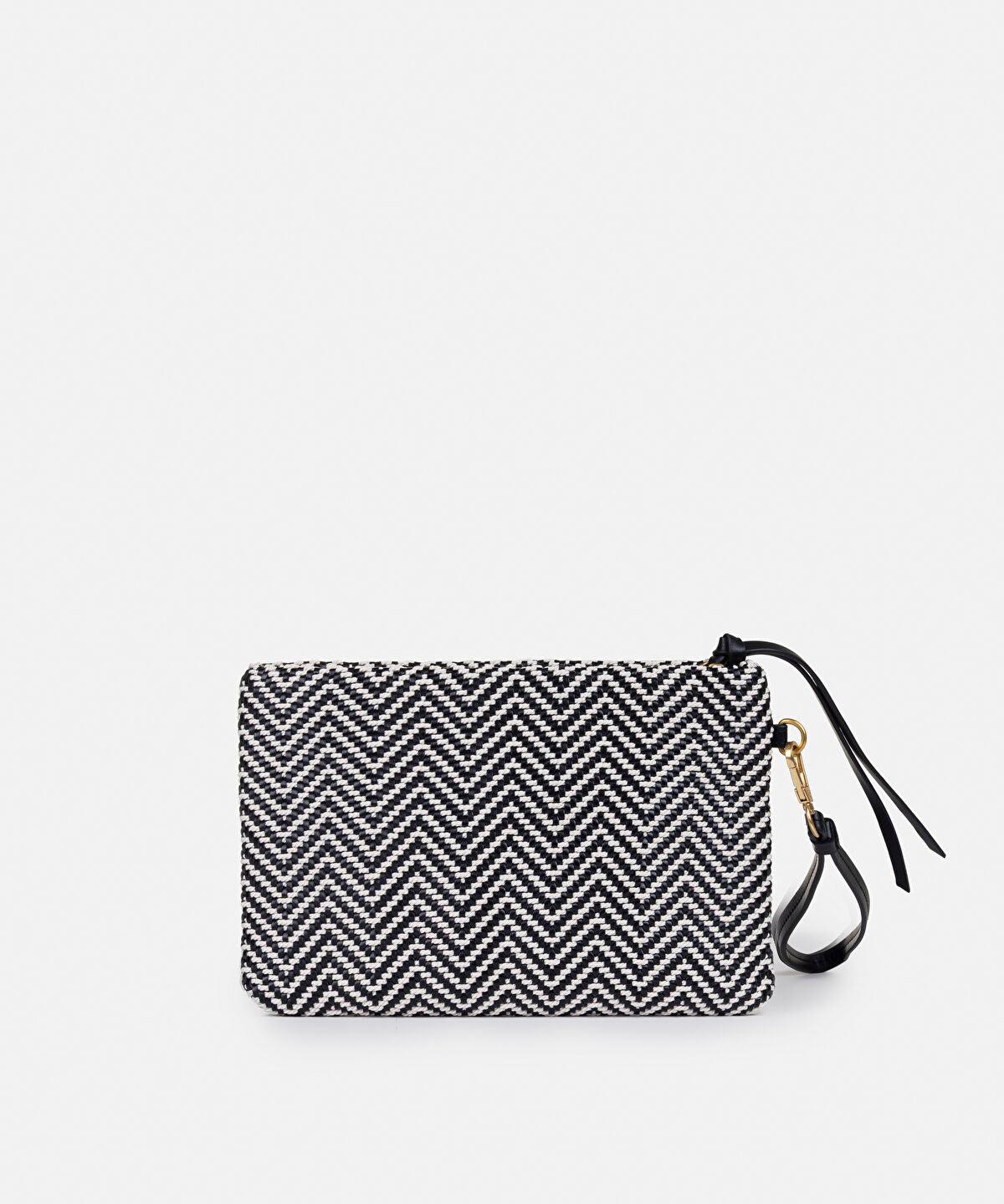 Zoomed Woven Clutch