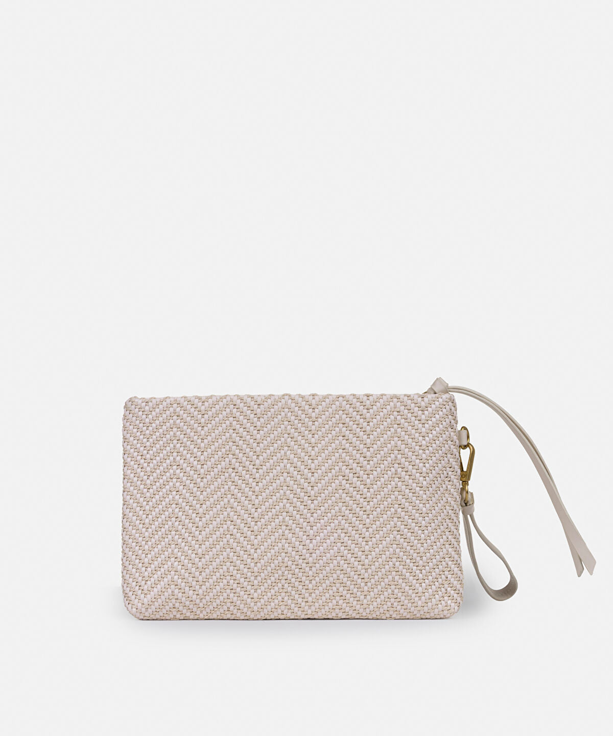 Zoomed Woven Clutch