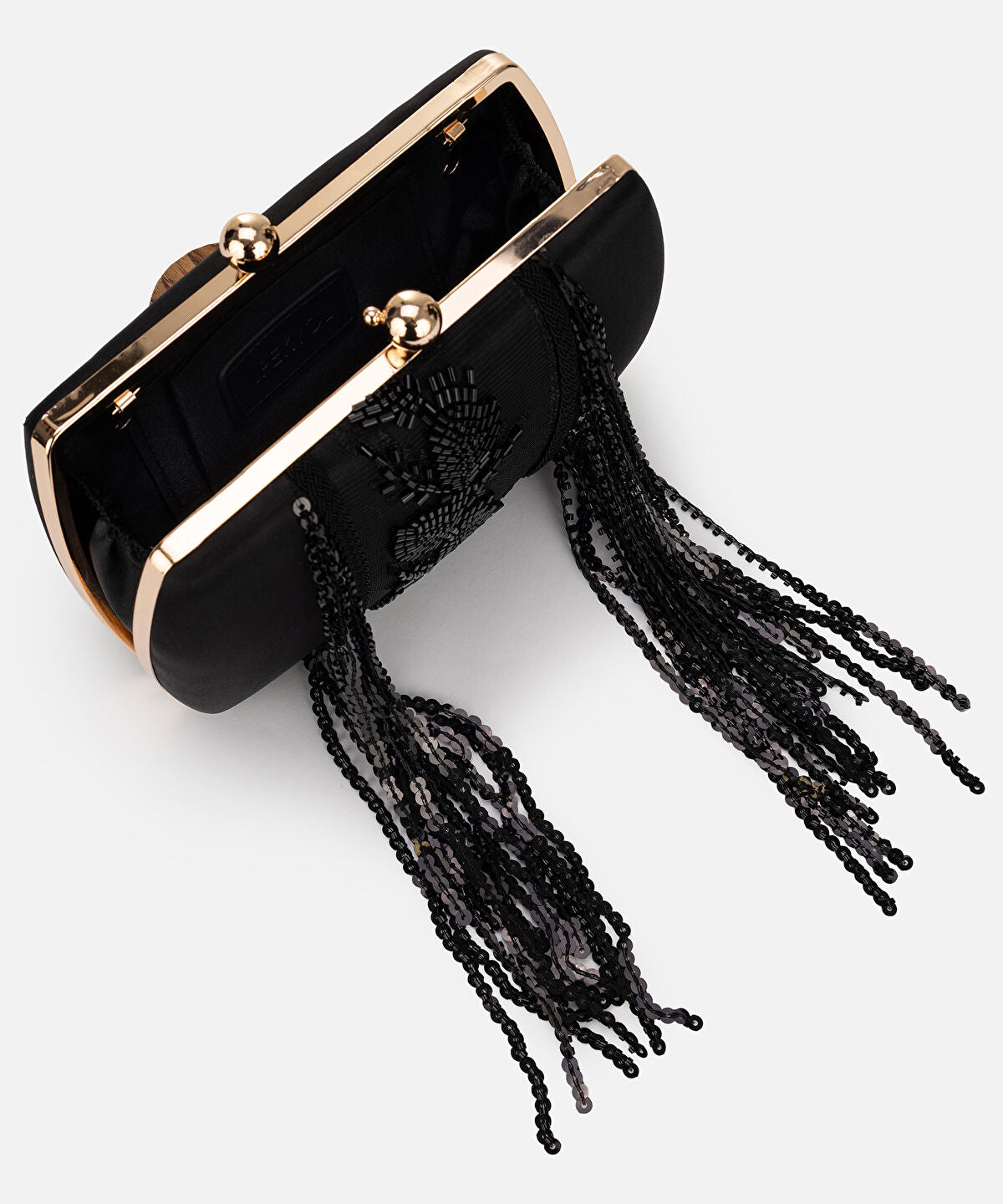Beaded Dangle Clutch