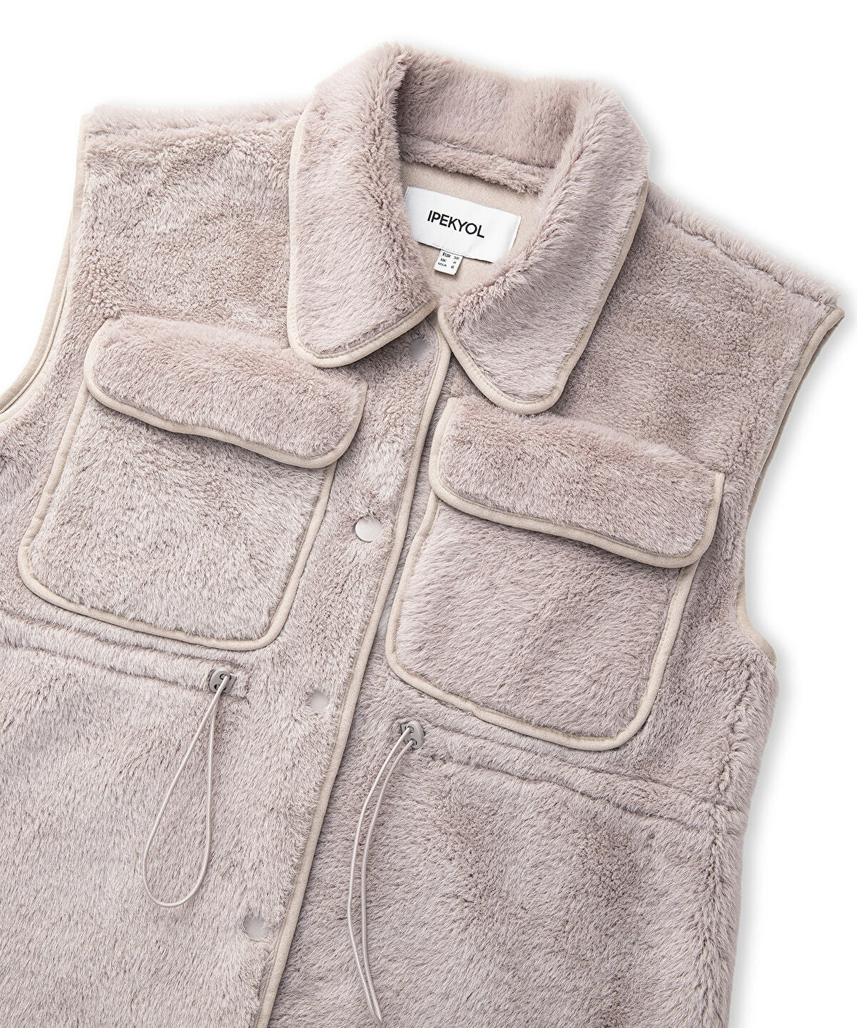 Zoomed Faux Fur Vest