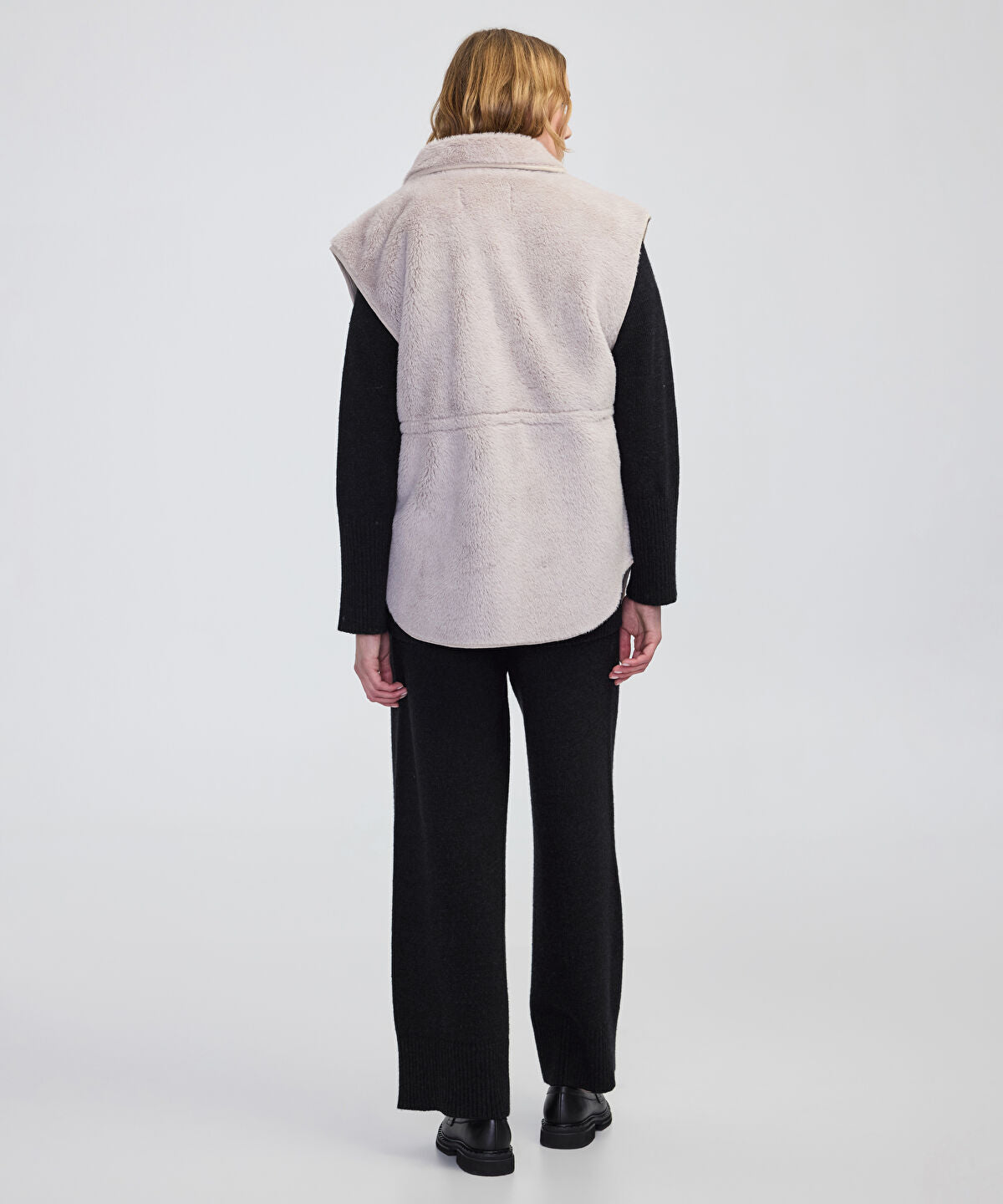 Zoomed Faux Fur Vest