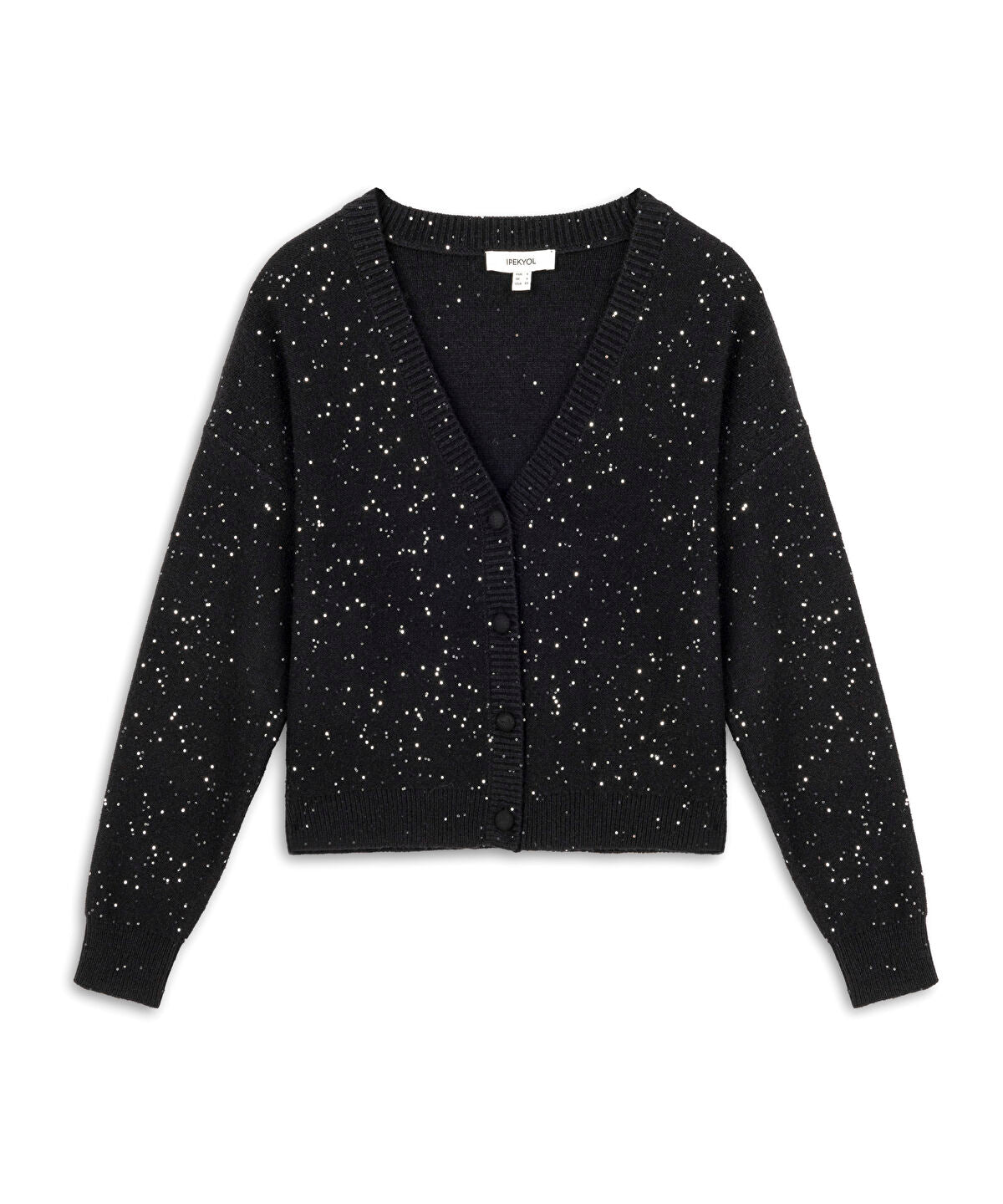 Zoomed Embellished Knit Cardigan