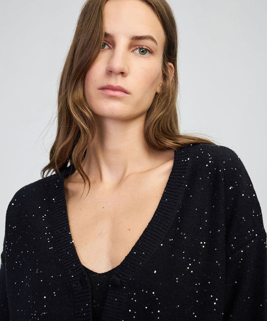Embellished Knit Cardigan