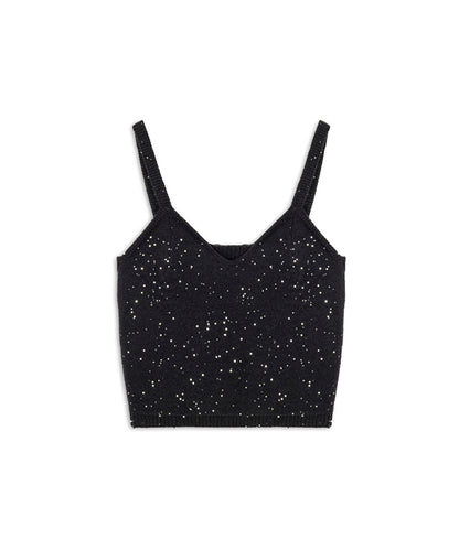 Embellished Knit Top