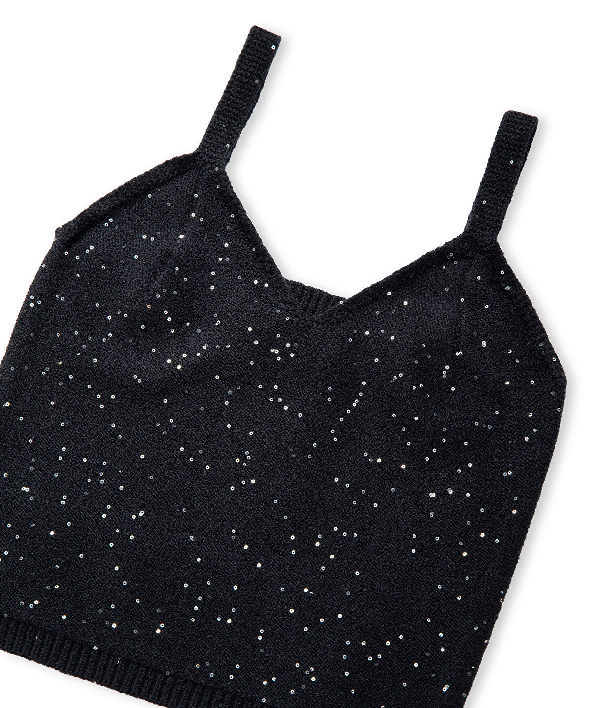 Zoomed Embellished Knit Top