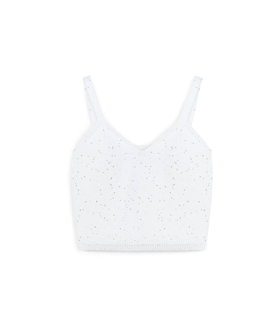 Embellished Knit Top