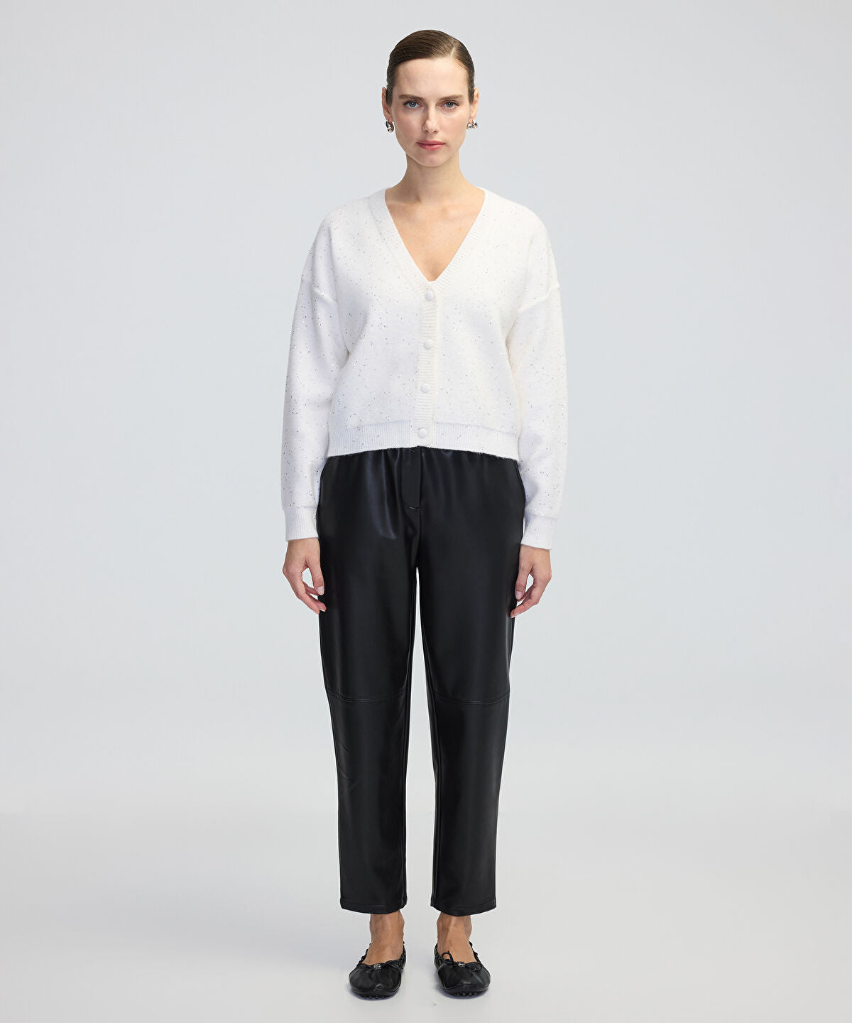 Embellished Knit Top